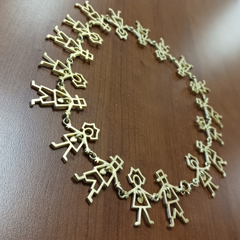 Gold Charm Necklace